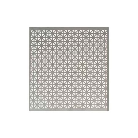 M-D Building Products M-D Aluminum Sheet, Union Jack, 56000, 36"L x 24"W x 1/5" Thick, Black 56000